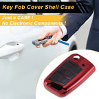 Car Key Case for VW Golf 7 Mk7, Tiguan, Touran, T-Roc, T-Cross, Polo (2013–2023) - 3 Buttons