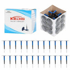 24 Pcs Blue High Temperature Rubber Car Accessories Patch for