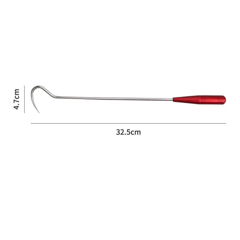 3pcs Stainless Steel Ice Fishing Hook Gaff Anchor for Boat Fishing