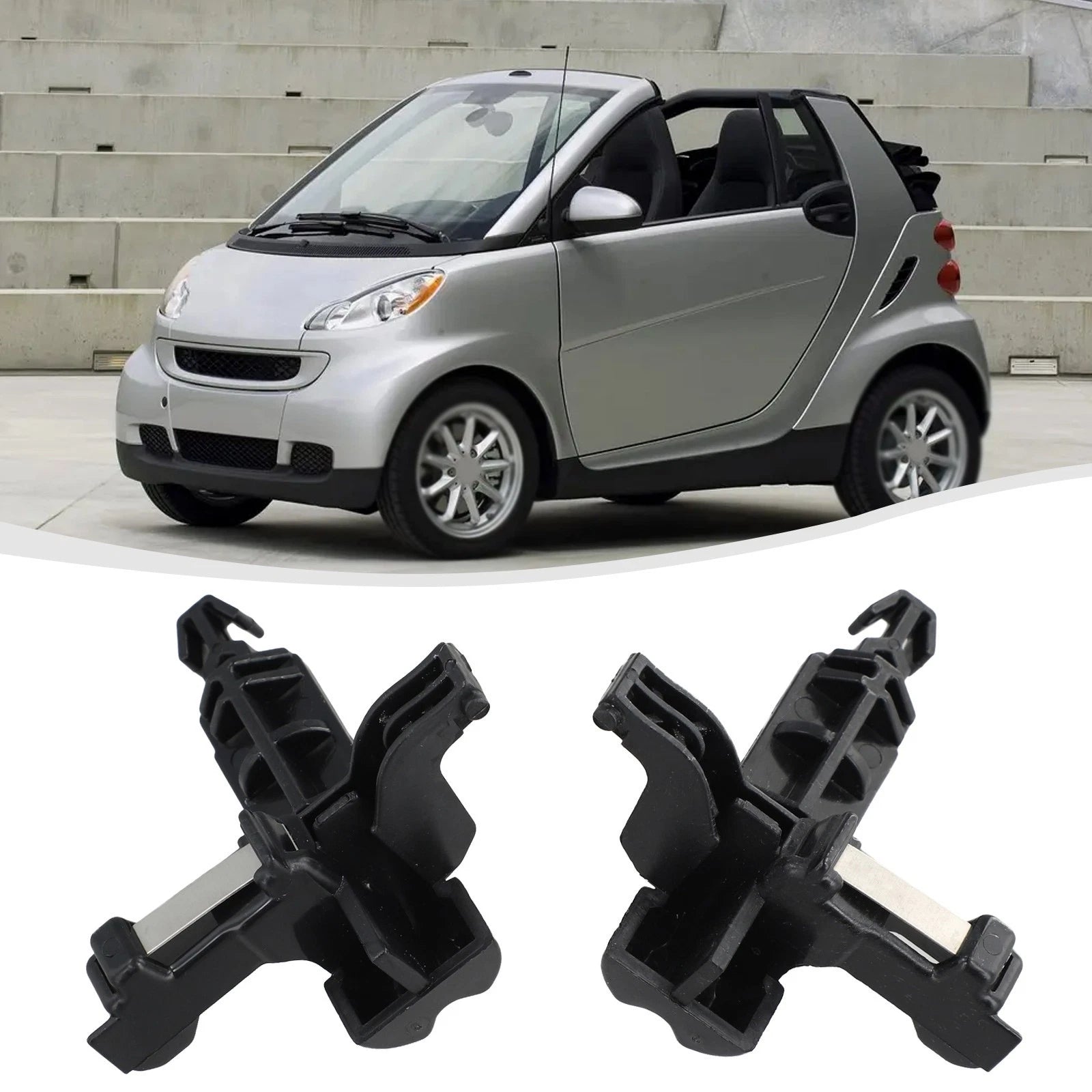 Lower Latch Locks for Smart For Two 451 (2007–2014)