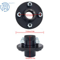 2 Pack Hub Bearing Kits for Boat Trailer 4 on 4" (2000 lbs, 1" Square BT8)