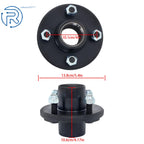 2 Pack Hub Bearing Kits for Boat Trailer 4 on 4" (2000 lbs, 1" Square BT8)