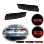 Smoked LED Bumper Reflector Tail Lights for Lexus GS ES (2013–2018)
