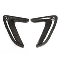 Black Side Body Marker Fender Air Wing Vent Trim for BMW 3 Series GT (2013-2017)