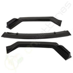 Front Bumper Lip Cover Trim for Infiniti Q50 Sport (2018–2020) - Painted Black