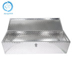 Aluminum Trailer Tongue Tool Box for Pickup Truck Bed (39" x 13" x 10")