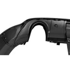 Shark Fin Rear Bumper Diffuser Matte Black for Dodge Durango (2011-2025)