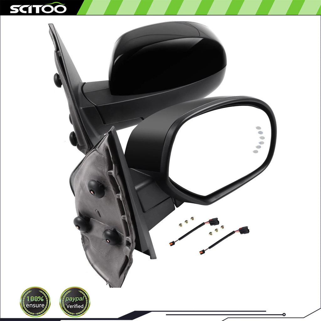 Pair Side Mirrors for Chevy GMC (2007–2013) Power Heated Memory Signal Puddle Light