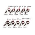 80PCS Fishing Rod Guide Rings Kit for Universal Rods (All Years)