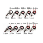 80PCS Fishing Rod Guide Rings Kit for Universal Rods (All Years)