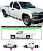 5-Inch Running Boards for Chevy Colorado GMC Canyon (2004-2012)