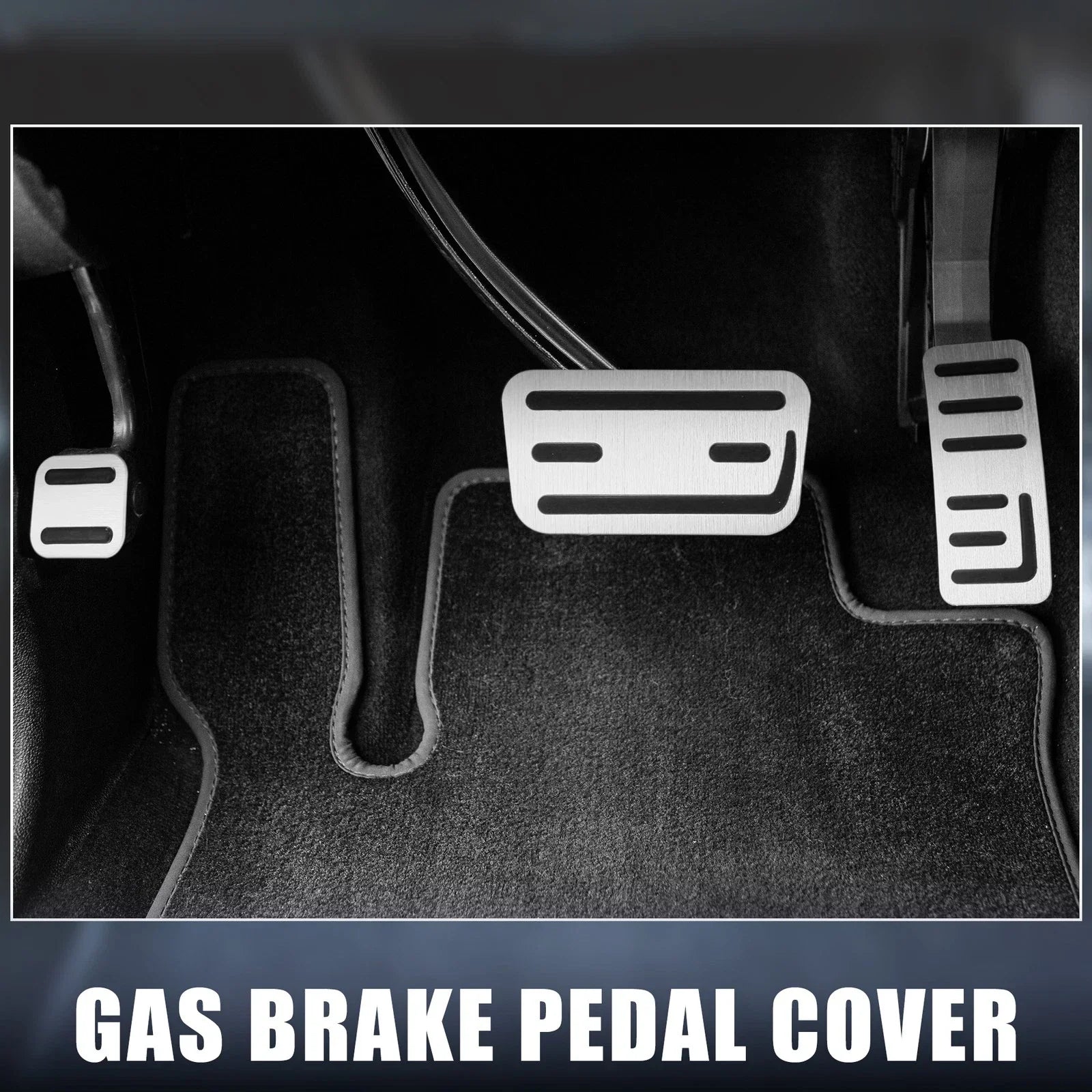 Foot Pedal Brake Gas Pedal Pad Kit for Honda Fit (2021)