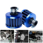 2Pcs Air Intake Filter Turbo Vent for Universal Car Breather Valve Cover
