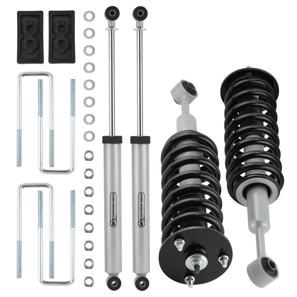 2.5" Suspension Lift Kit w/ Struts & Shocks for Ford F150 4WD (2004–2008)