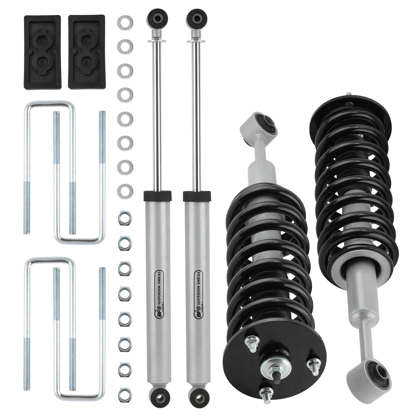2.5" Suspension Lift Kit w/ Struts & Shocks for Ford F150 4WD (2004–2008)