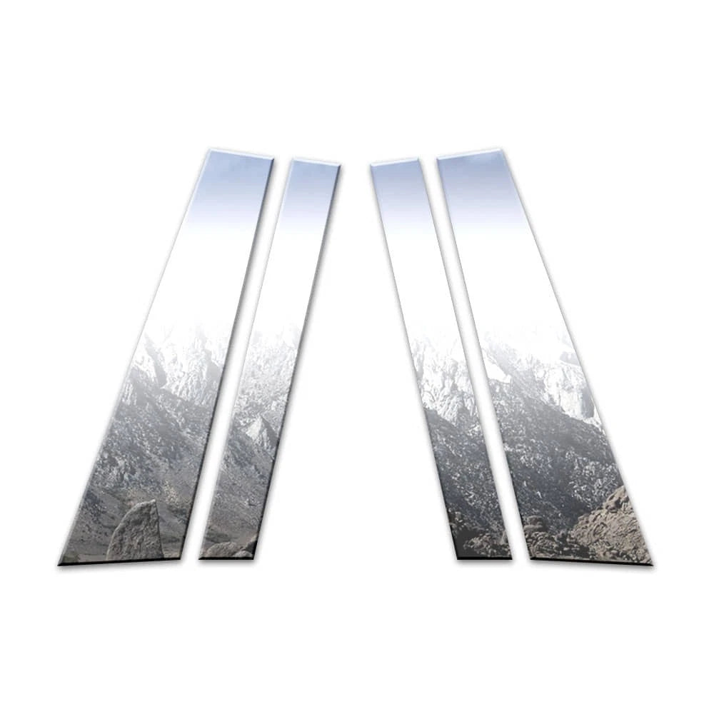 Chrome Pillar Post Covers 4Pc Replacement for Nissan Altima 2008–2024