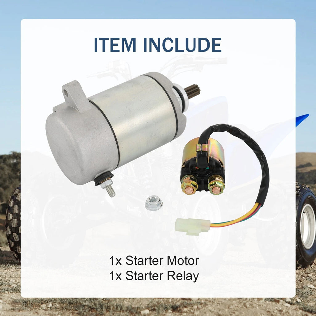 Starter for Honda Rancher 400 FourTrax TRX400FA (2004–2007)