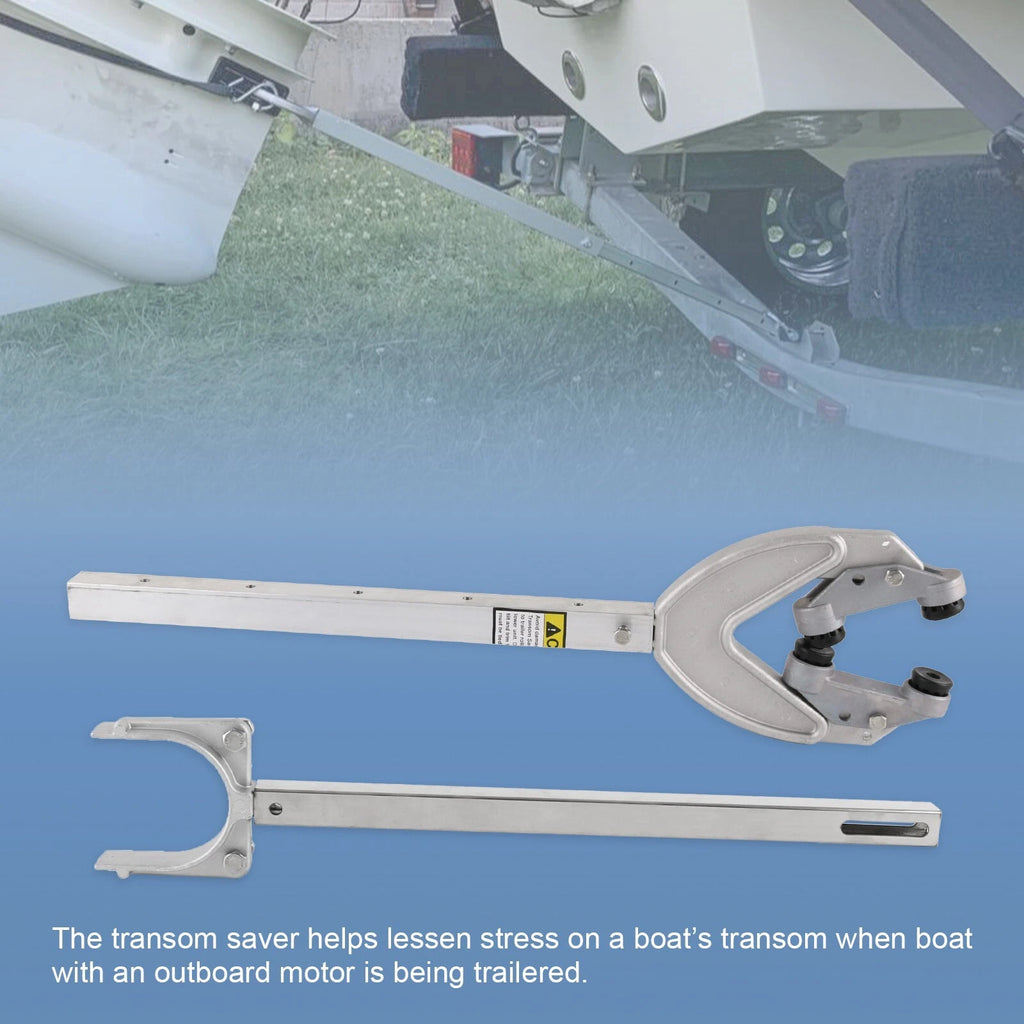 Adjustable Transom Saver for Heavy Duty Applications