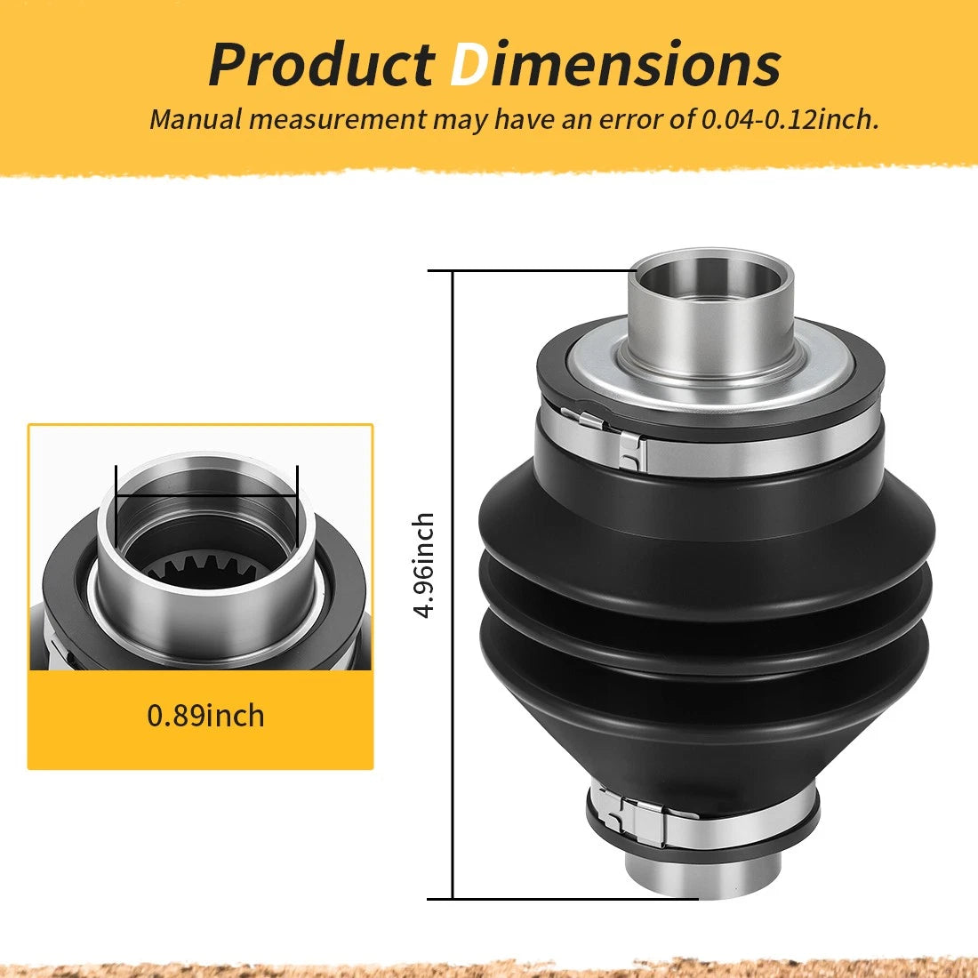 Rear Propeller Drive Shaft Yoke for Honda Foreman Rubicon 500 (2015–2019)