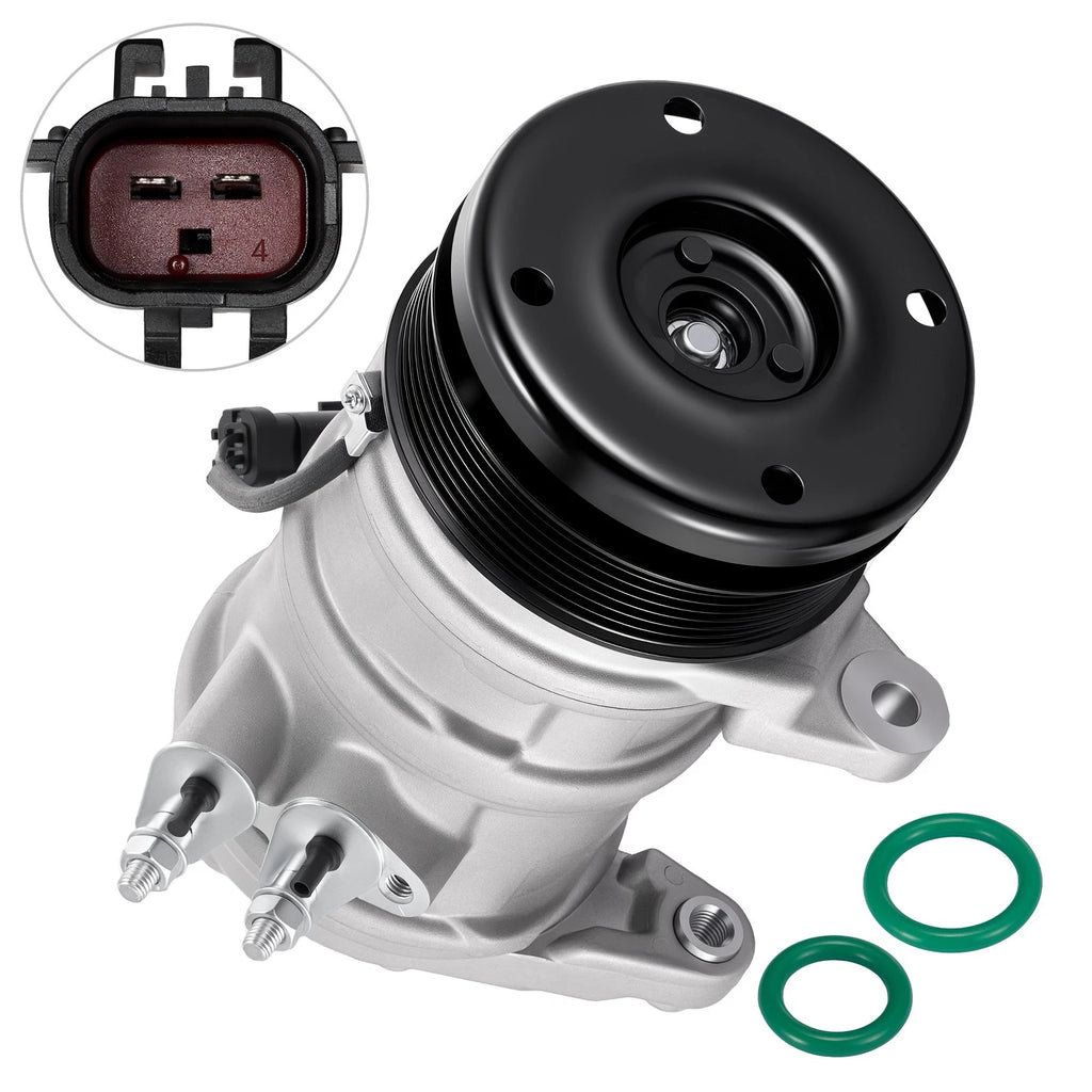 AC Compressor with 7-Groove Pulley for Dodge Durango Chrysler Aspen (2007–2009)
