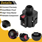 1 Pin Starter Motor Wiring Harness Connector Plug for Volkswagen 