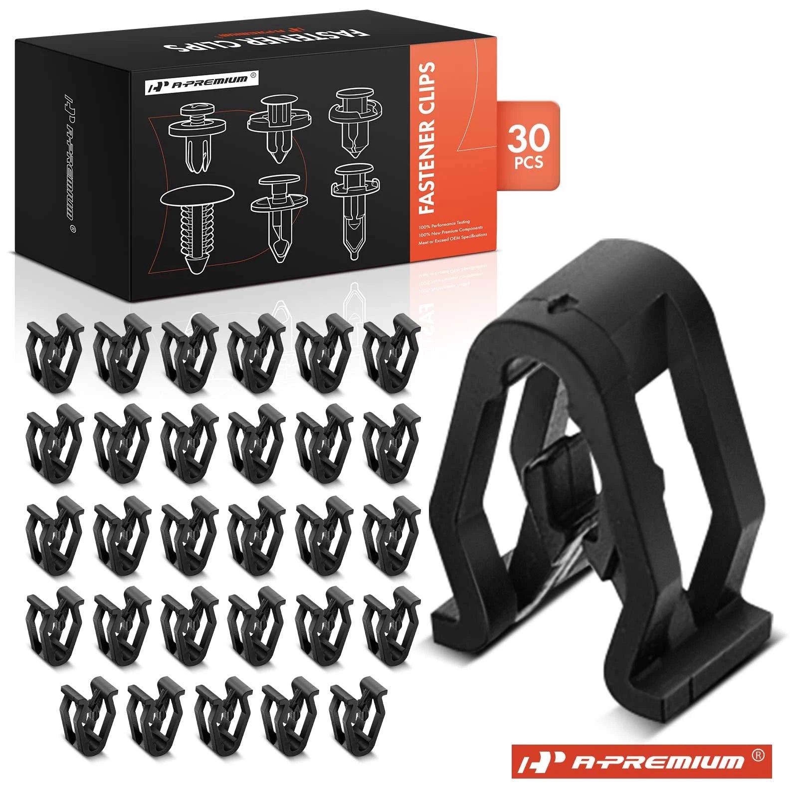 30Pcs Nylon Trim Panel Retainer Clips for Hyundai Sonata (2011–2014)