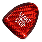 Carbon Fiber Start Button Cover Trim for MINI F54 F55 F56 F57 F60 (2014-2023)
