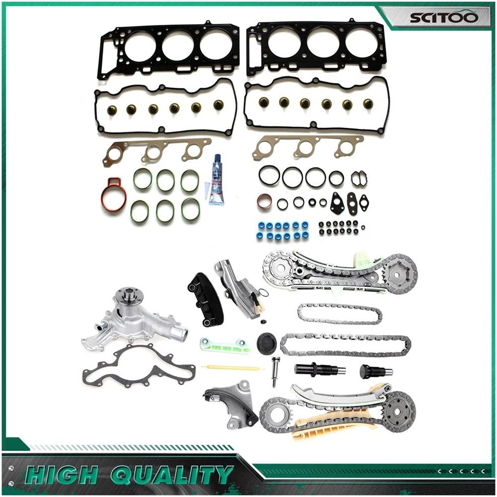 Timing Chain Kit, Head Gasket Set, Water Pump for Ford Explorer, Mercury (2000–2003)