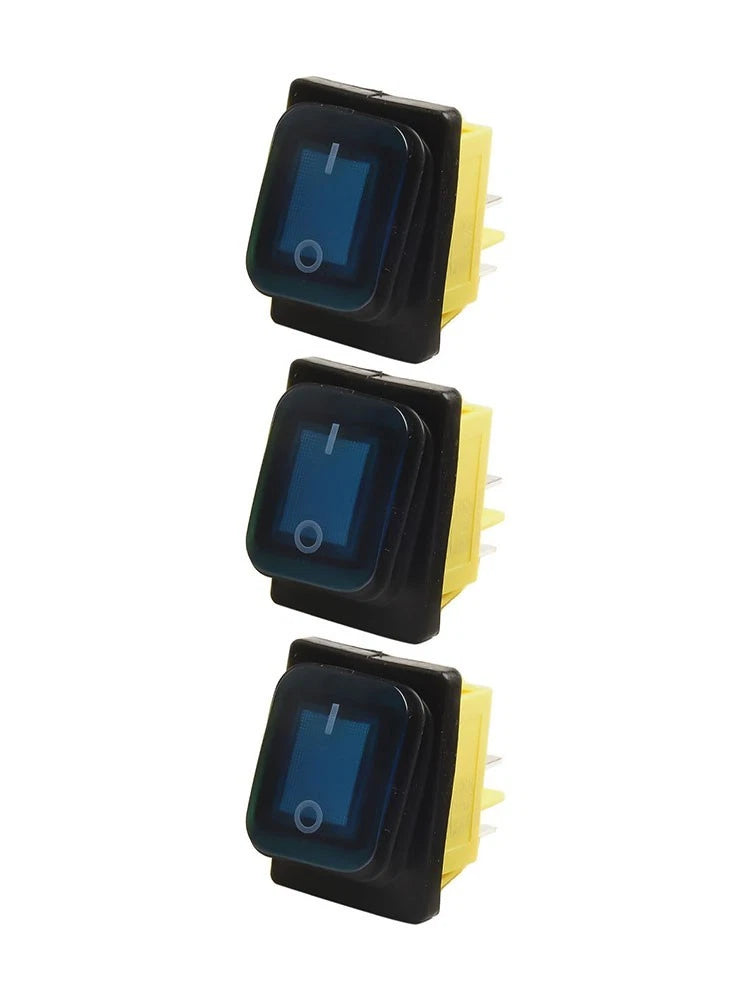 30A Heavy Duty Waterproof Rocker Switch for Cars and Boats