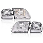 Headlight and Corner Light Assembly Pair for Ford F150, Expedition (1997–2003)