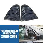 Carbon Fiber Side Window Covers for Mitsubishi Lancer EVO (2003-2006)