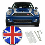 Union Jack Front Grill Emblem Holder for MINI Cooper R50–R58 (2006–2013)