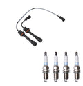 Denso Wire Set & 4 Platinum Spark Plugs for Mazda Miata (1990–2005)