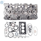 Complete Cylinder Head with Valves & Gasket Kit for Kubota RTV900 
