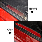 Door Sill Scuff Guard Plate Cover Trim for Alfa Romeo Giulia (2015–2019)