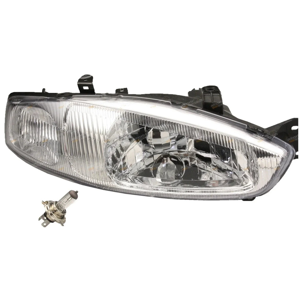 RH Chrome Headlight for Mitsubishi Mirage/Lancer CE Coupe/Hatch (1998 - 2004)