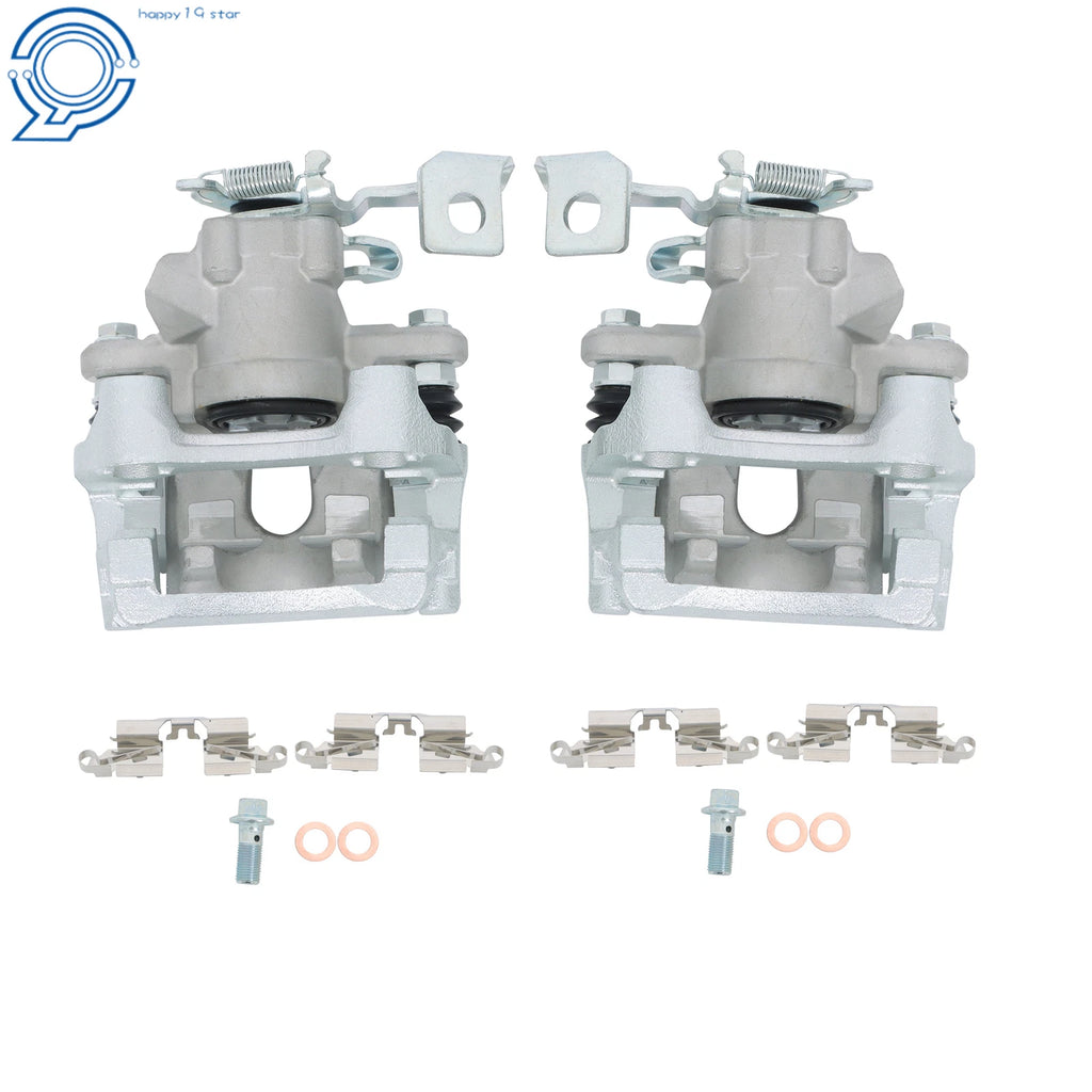 Set of 2 Rear Disc Brake Calipers w/ Bracket for Scion xB (2008–2015)