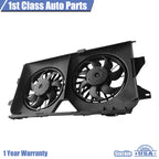 Dual Radiator Fan with Motor for Chrysler Town & Country, Dodge Grand (2005–2007)
