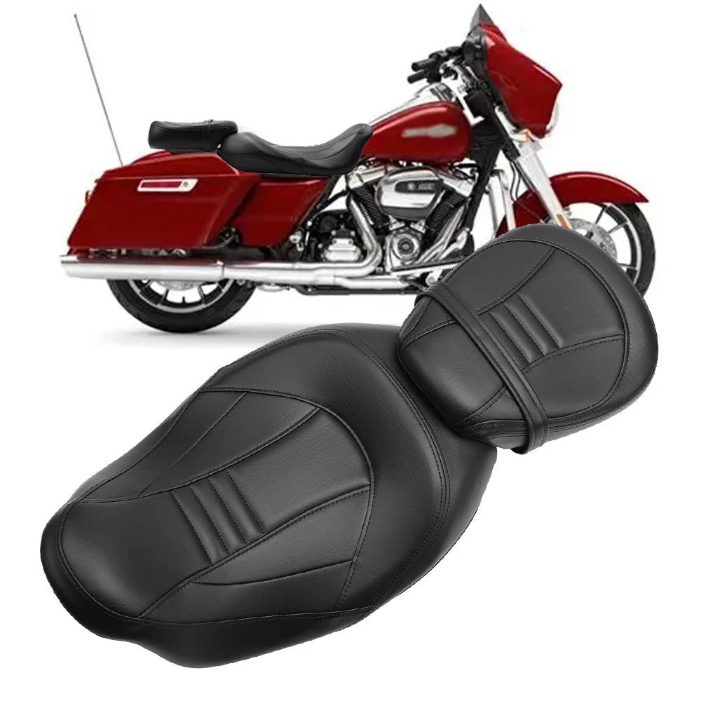 Driver & Passenger Seat for Harley Touring Electra Street Glide Road King (2009–2023)