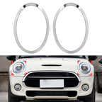Headlight Bezel Ring Trim Cover for BMW Mini Cooper F55 F56 F57 (2014–2023)