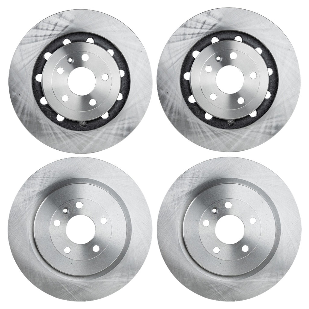 Front and Rear Disc Brake Rotors for Ford Explorer (2013–2019)
