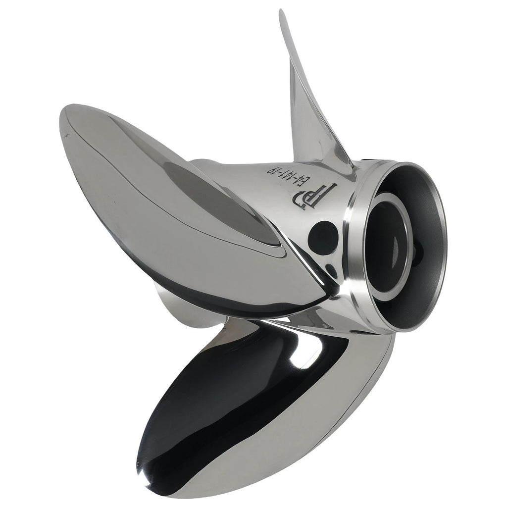 14 1/8x19 Stainless Steel 4 Blade Boat Propeller for Rubex HR4