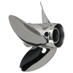 14 1/8x19 Stainless Steel 4 Blade Boat Propeller for Rubex HR4