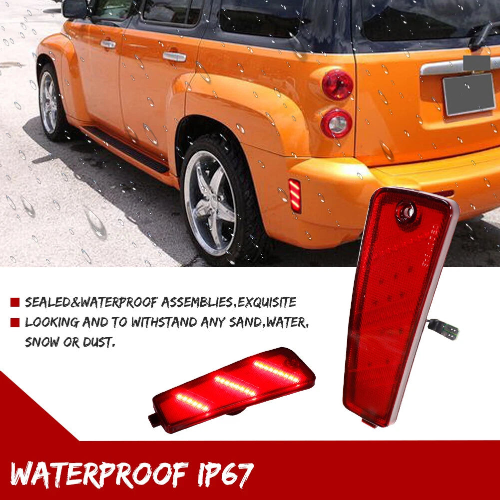 LED Rear Bumper Side Marker Parking Lights for Chevrolet HHR (2006–2011)