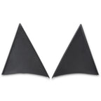 Set of 2 Front Door Upper Trim Panels for Chevy Silverado GMC Sierra