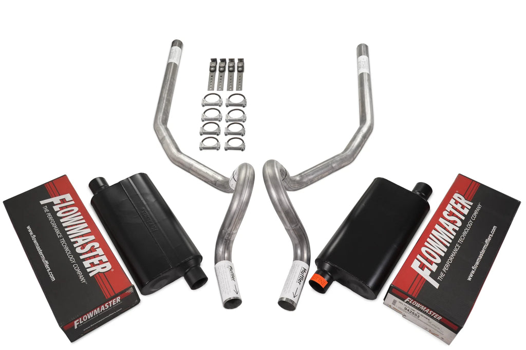 2.5" Dual Exhaust Kit for 78-88 GM G Body (Flowmaster 50 Series DF)
