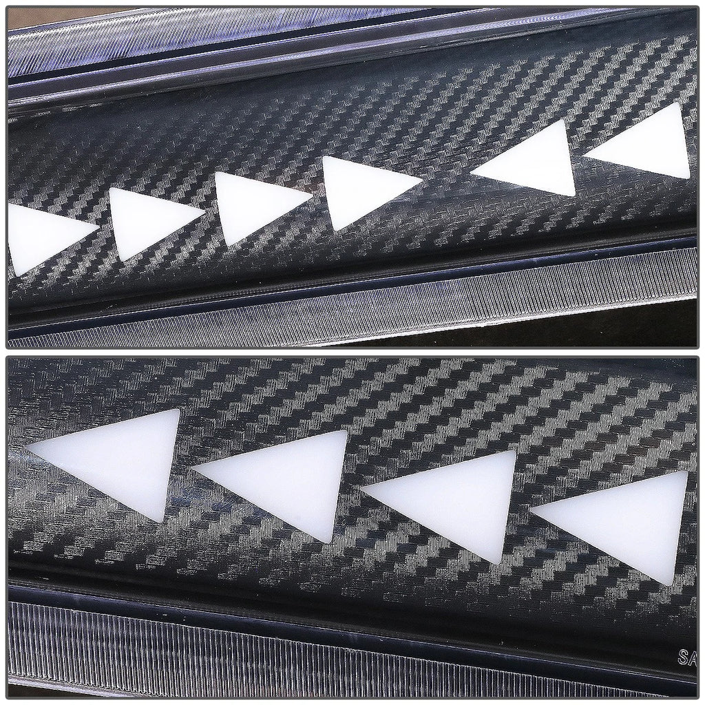 Chasing Triangle LED Carbon 3rd Brake Light for Silverado Sierra (2014–2020)