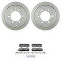 Bosch Rear Quietcast Rotors & Ceramic Disc Brake Pad Kit for Land Cruiser LX450 (1996–1997)