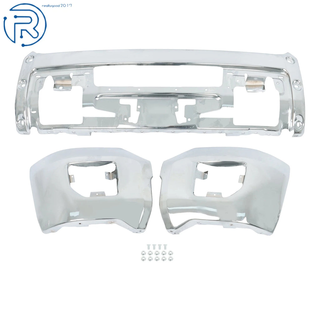 Steel Front Bumper Face Bar for GMC Sierra 2500 HD 3500 HD (2015–2019)