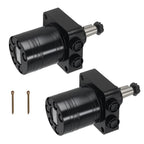 2pcs Hydraulic Wheel Motor for Exmark (114-0549, TE0195JS250AAMU)
